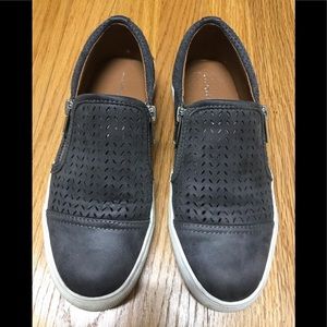 Report brand Perforated Zip Sneakers.